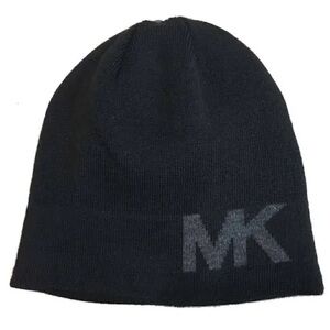 MICHAEL Michael Kors Black Knit Beanie